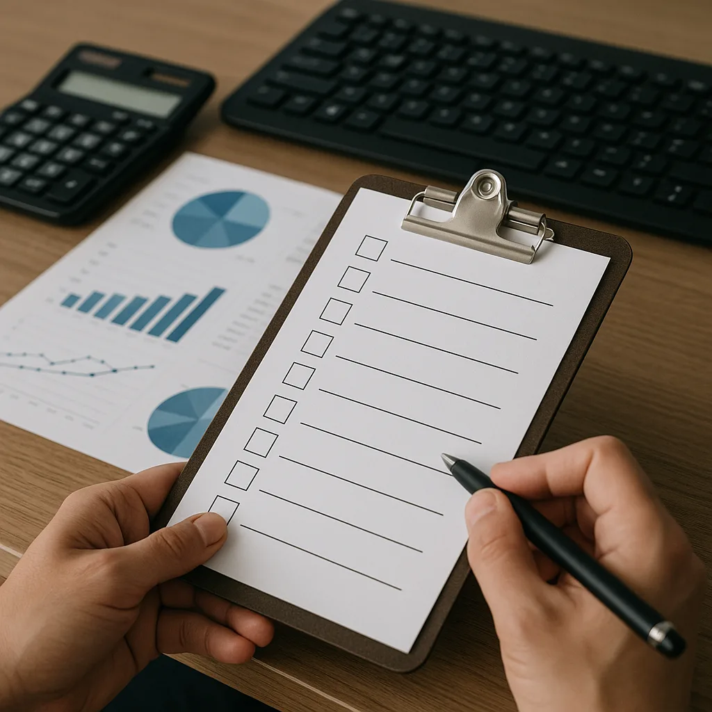 Årsafslutning checkliste