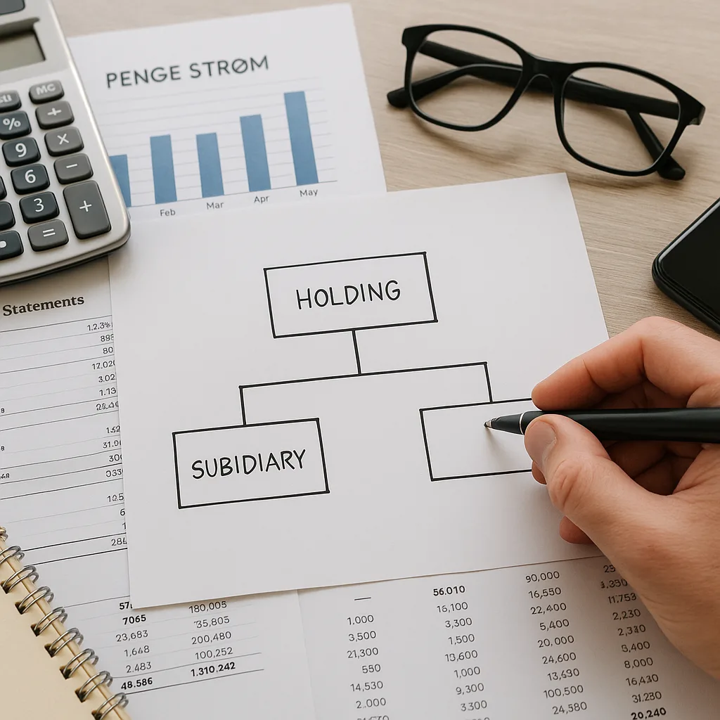 Holdingstruktur for små virksomheder 1 Holdingstruktur for små virksomheder