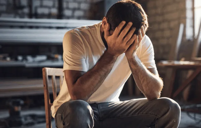 Stress over regnskab